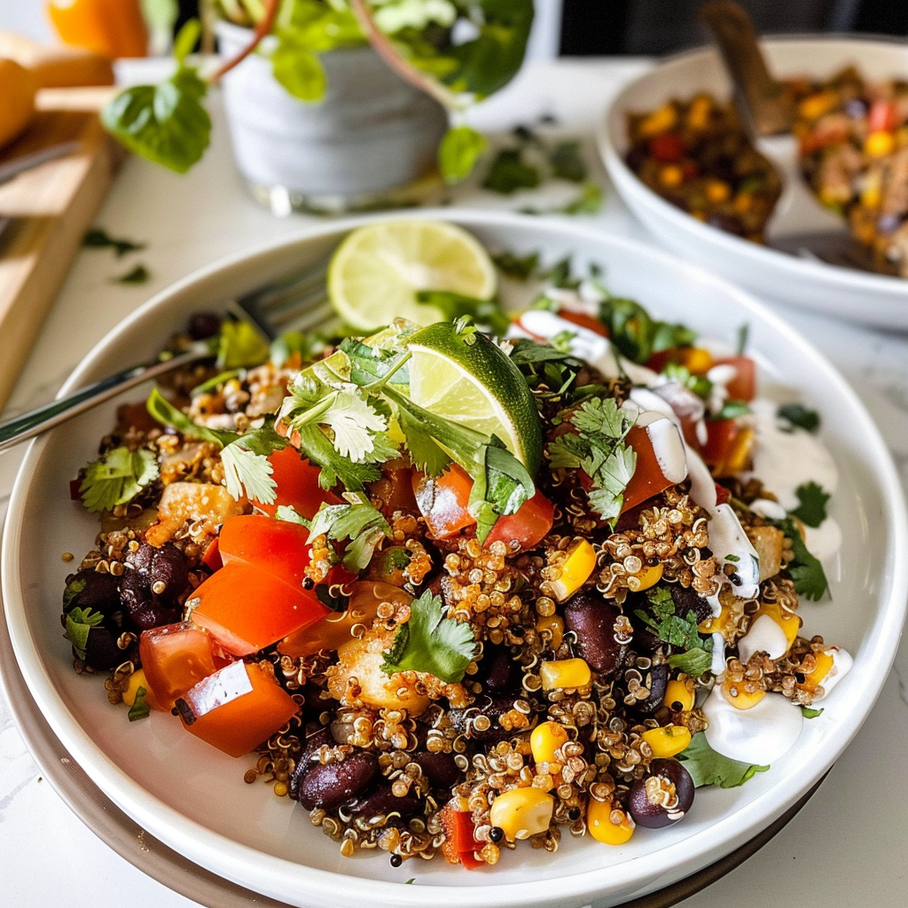 Colorful Mexican Quinoa Bowl