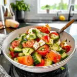 Memorial Day Cucumber Tomato Salad