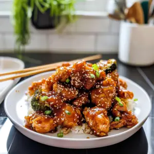 Honey Sesame Chicken Dish