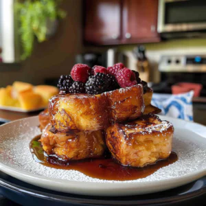 Hawaiian Roll French Toast 