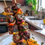 Grilled Steak Kebabs