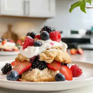 Mixed Berry Shortcake