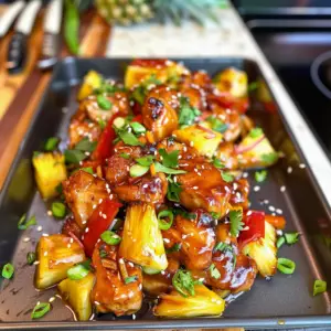 Teriyaki Chicken with Pineapple