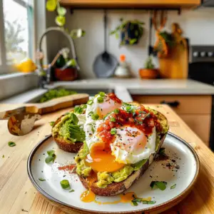 Avocado Toast with Poached Egg