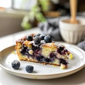 Lemon Blueberry Yogurt Cake