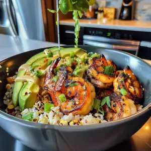 Grilled Shrimp Bowl