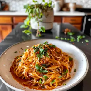 Thai Red Curry Noodles