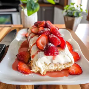 Strawberry Shortcake Cheesecake Rolls