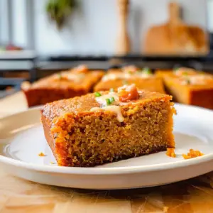 Sweet Potato Cornbread Freshly Baked