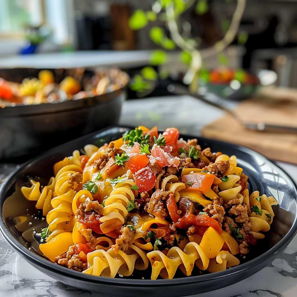 Taco Pasta Dish