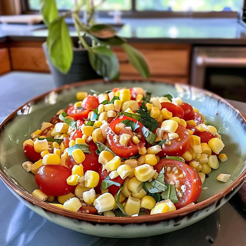 Summer Corn Tomato Salad