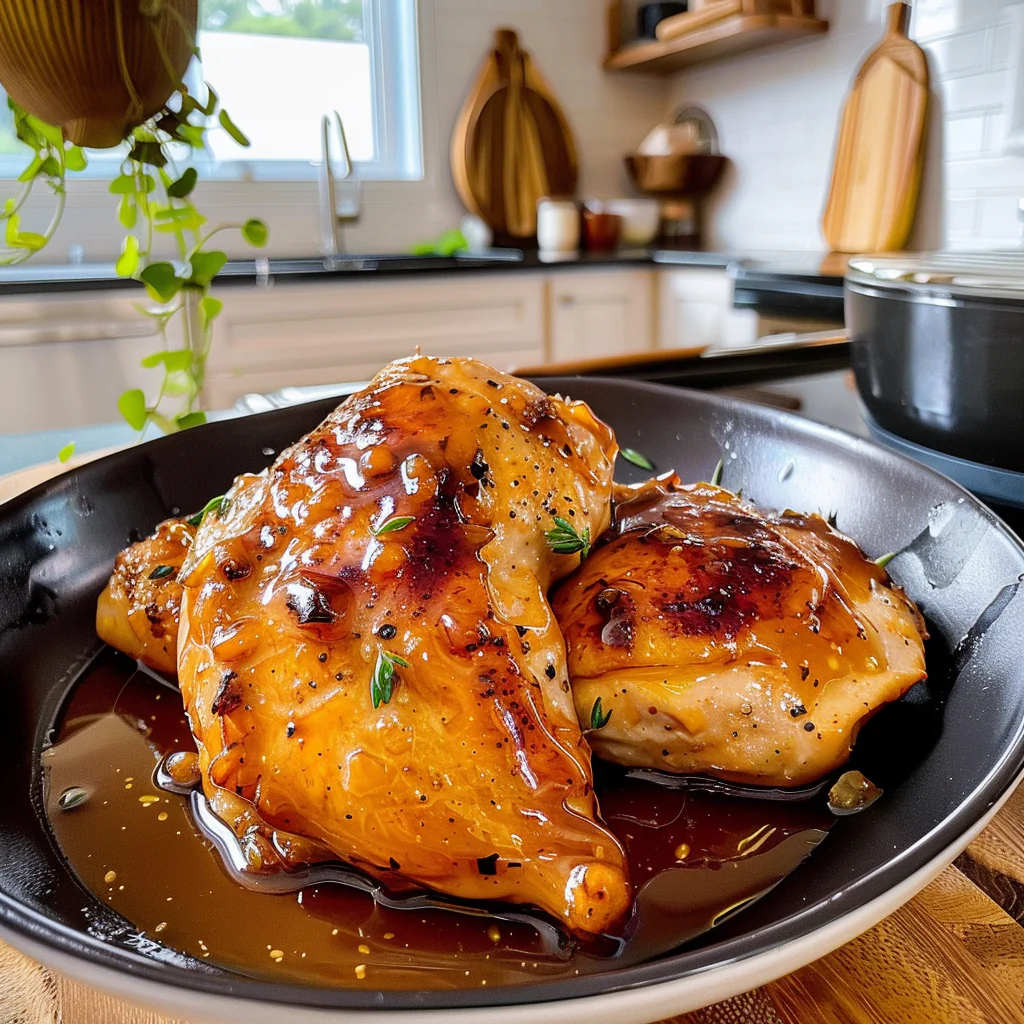 Honey Mustard Chicken Plated