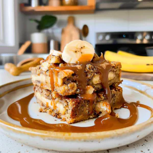 Peanut Butter Banana Breakfast Bake