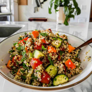 Memorial Day Roasted Vegetable Quinoa Salad