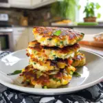 Corn Zucchini Fritters