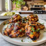 Grilled Boneless Chicken Thighs
