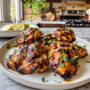 Grilled Boneless Chicken Thighs