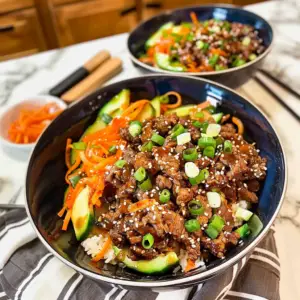 Korean Beef Bowls