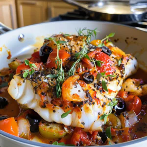 Mediterranean Cod Dish