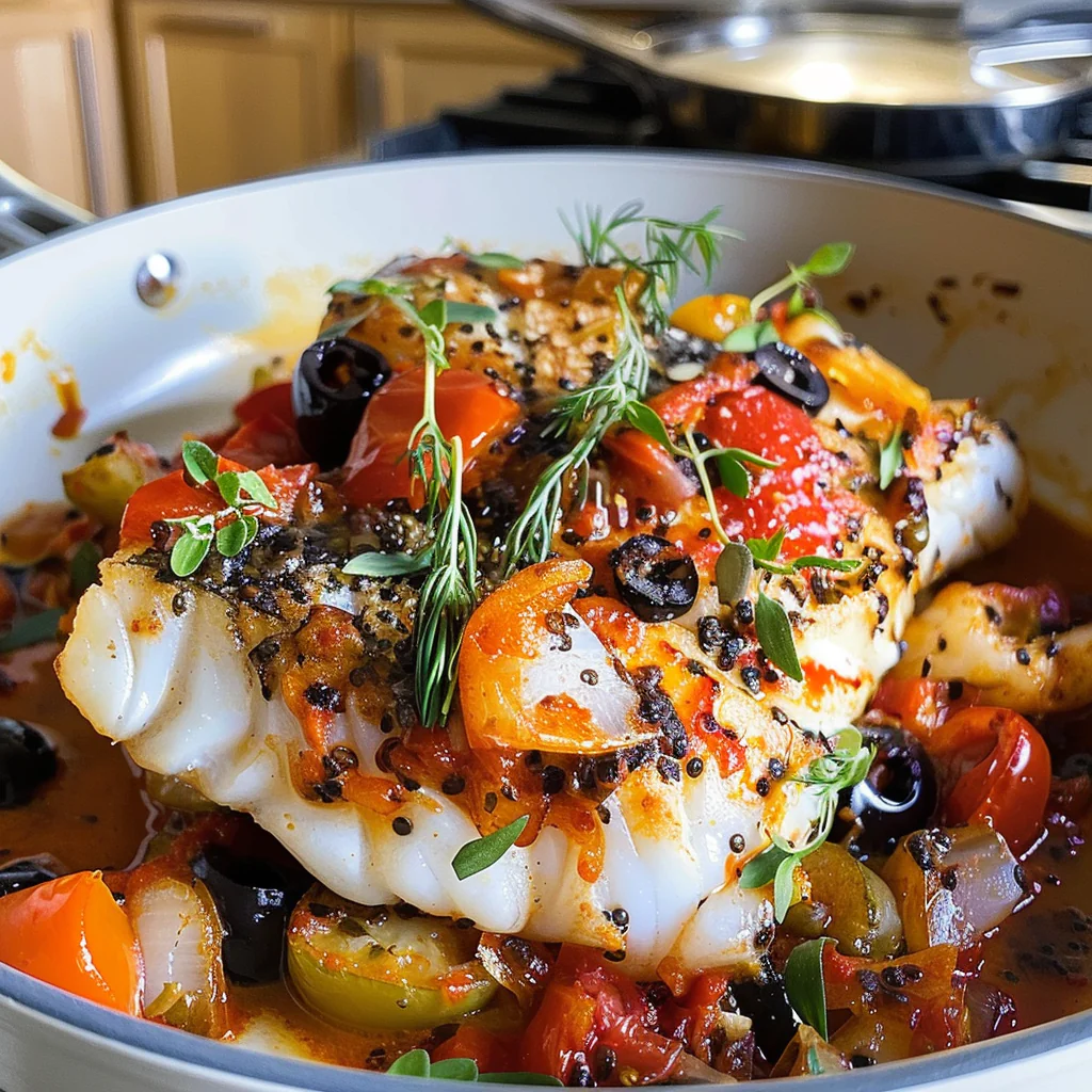 Mediterranean Cod Dish