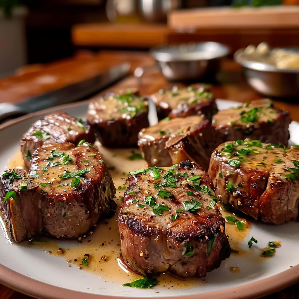 Garlic Butter Steak Bites