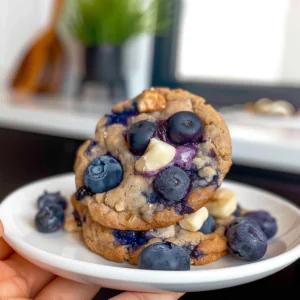 Blueberry Cookies Freshly Baked