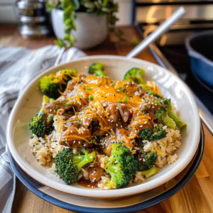 Teriyaki Beef and Broccoli Dish