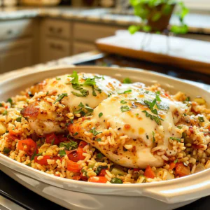 Italian Chicken and Rice Dish