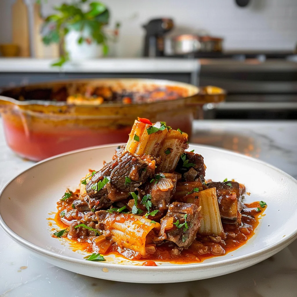 Short Rib Ragu Dish