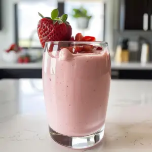 Homemade Strawberry Milk