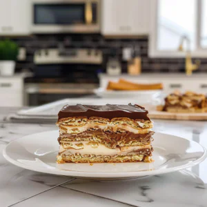 Delicious Chocolate Eclair Cake