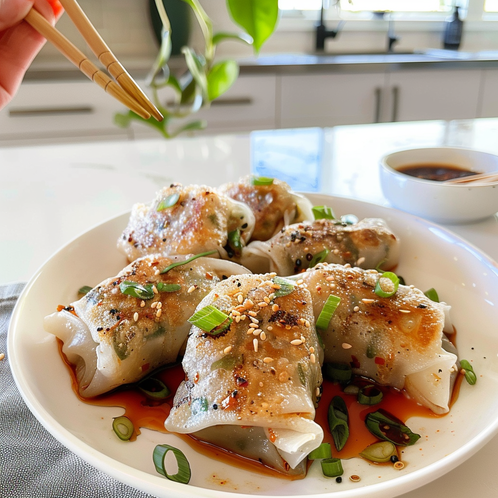 Rice Paper Dumplings Ready to Serve