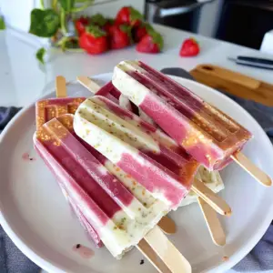 Breakfast Smoothie Popsicles