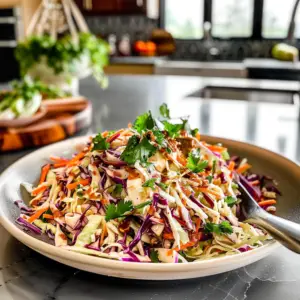 Classic Coleslaw with Greek Yogurt Dressing