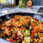 Southwest Chicken and Rice Dish