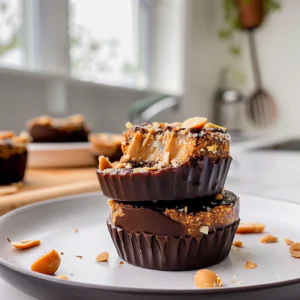 Chocolate Peanut Butter Breakfast Cups