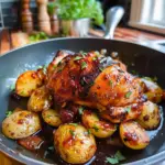 Barbecue Chicken and Potatoes