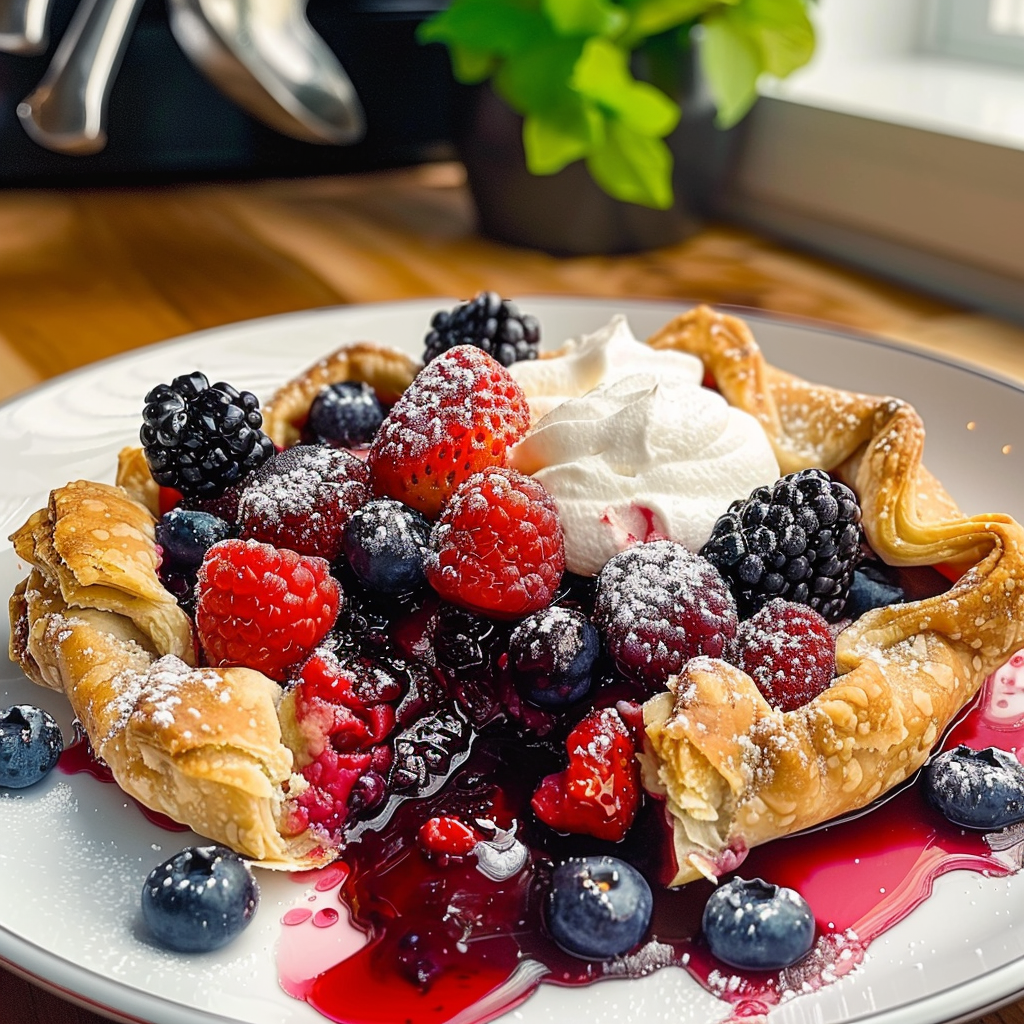 Delicious Mixed Berry Galette