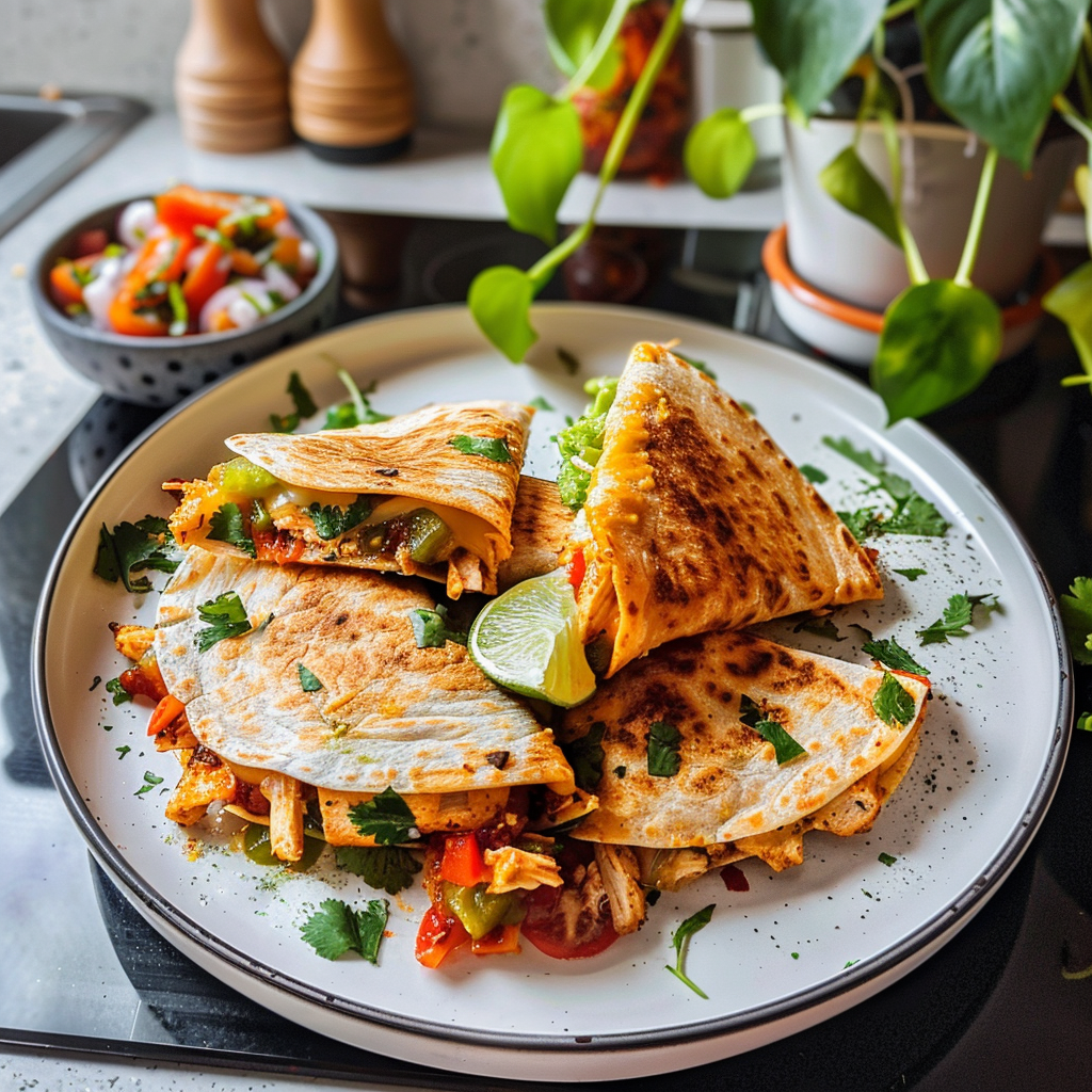Chicken Quesadillas Delicious Meal