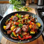 Delicious Sausage and Vegetables Dish