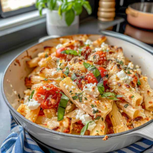 Baked Feta Pasta Delight