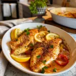 Lemon Pepper Tilapia Dish