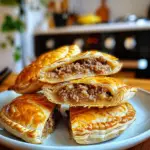Chinese Crispy Meat Beef Pies