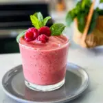 Peach Raspberry Smoothie Image