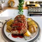 Meatloaf and Potatoes Dish