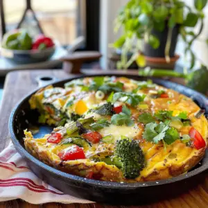 Breakfast Veggie Frittata
