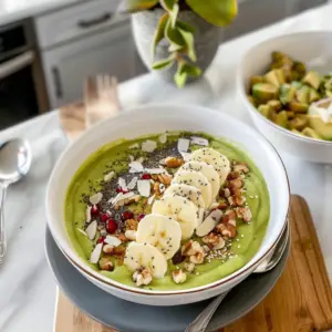 Green Smoothie Breakfast Bowl