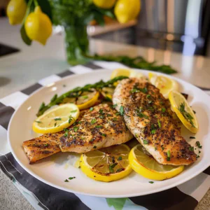 Lemon Herb Tilapia Delicious Dish