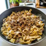 Creamy Mushroom Pasta Dish