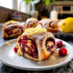 Raspberry Cinnamon Rolls